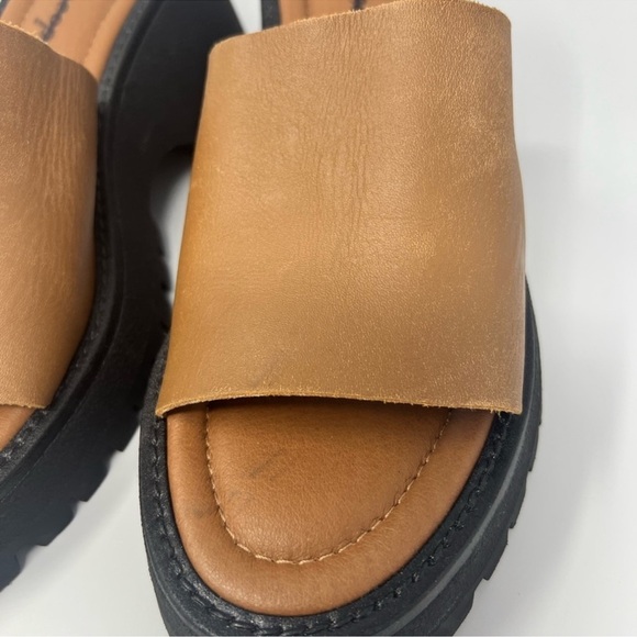 Free People Winona Leather Platform Slide. Size 39 / US Size 9. NWOT - Picture 4 of 8